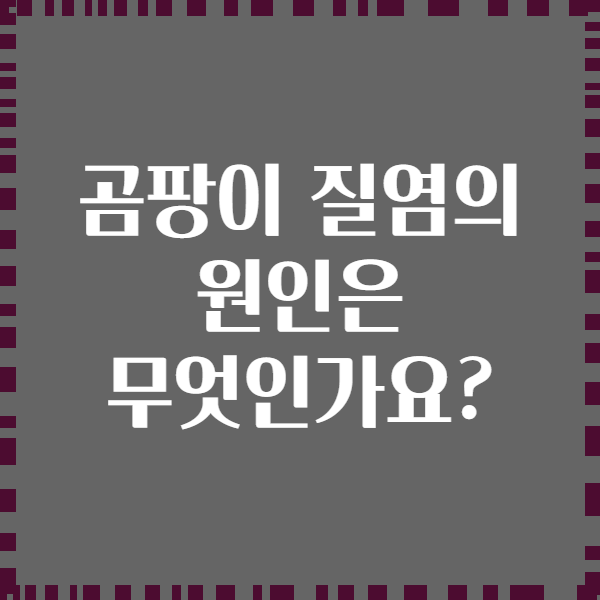 곰팡이 질염의 원인은 무엇인가요?