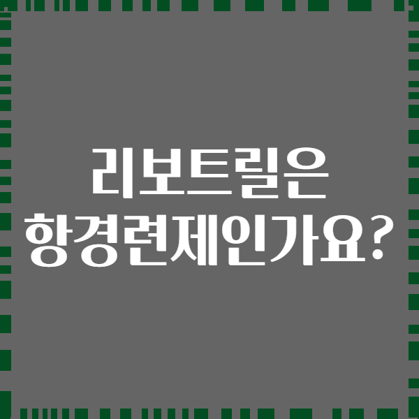 리보트릴은 항경련제인가요?